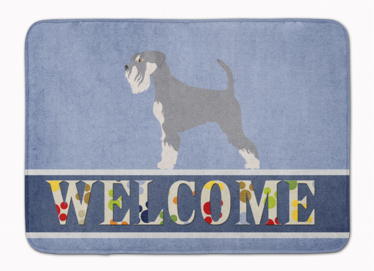 Dog Breed Themed Welcome Machine Washable Memory Foam Mat - 638508982339