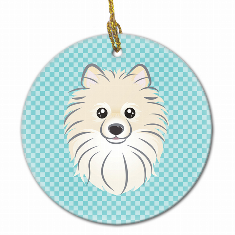 Dog Portrait on Ceramic Ornament - 615872907267
