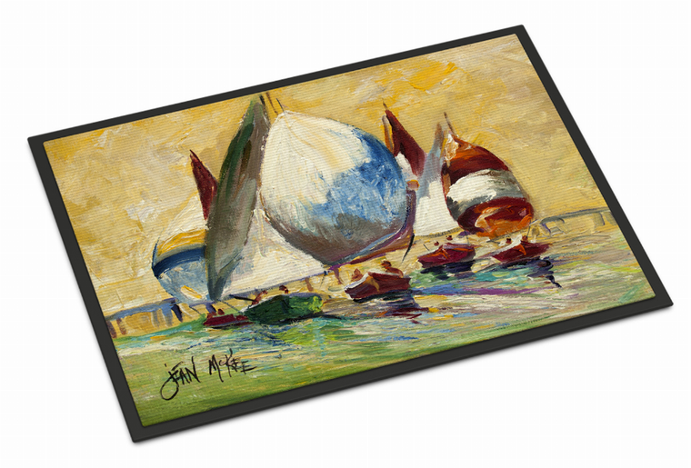 Sailboat Art by Jean McKee Mat - 615872939725
