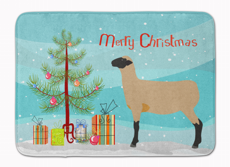 Sheep Christmas Machine Washable Memory Foam Mat - 652259132454