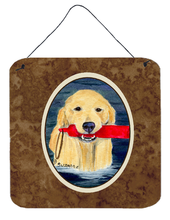 Golden Retriever Art Wall or Door Hanging Prints - 615872635115
