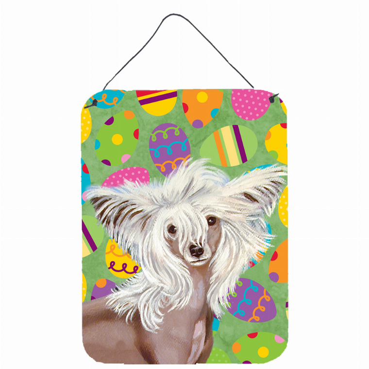 Easter Eggtravaganza Design with Dog Wall or Door Hanging Prints - 617375992023