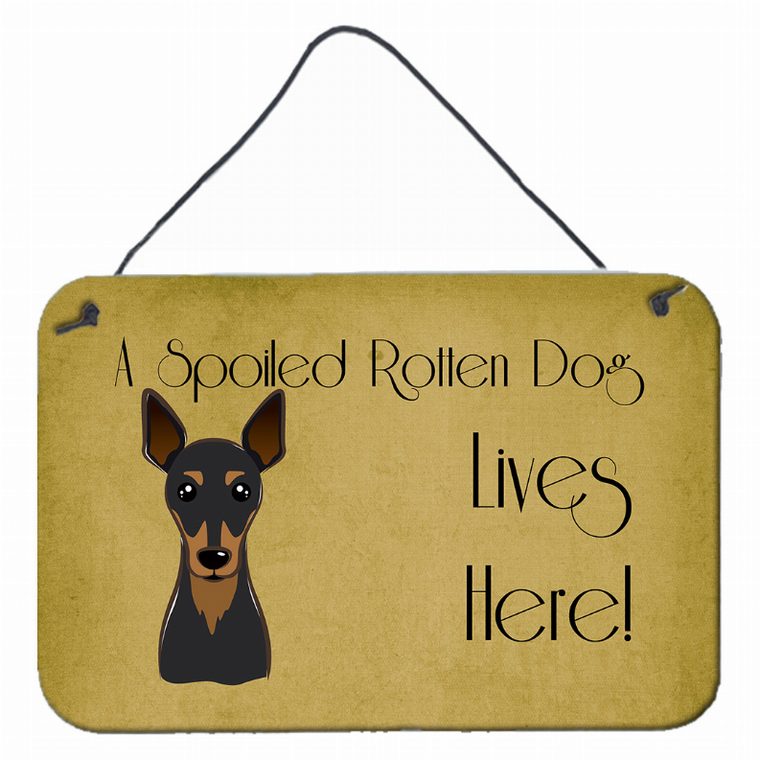 Dog Lives Here Design Wall or Door Hanging Prints - 638508005274
