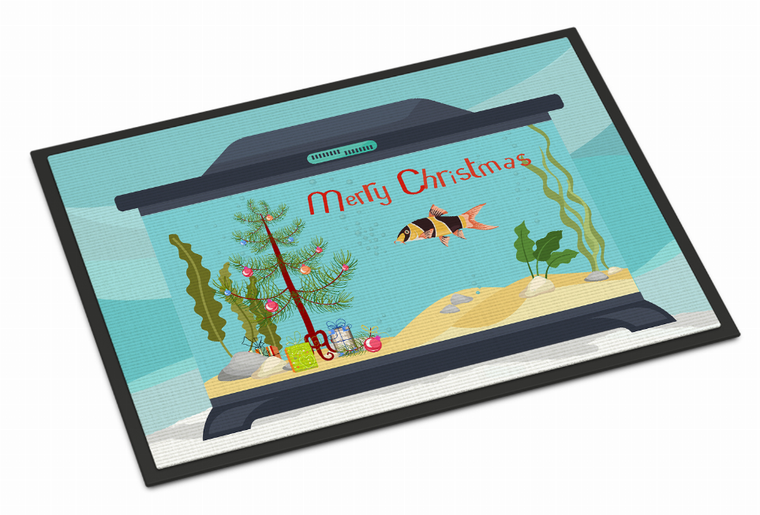 Christmas Tree Fish Art Mat - 194030407769