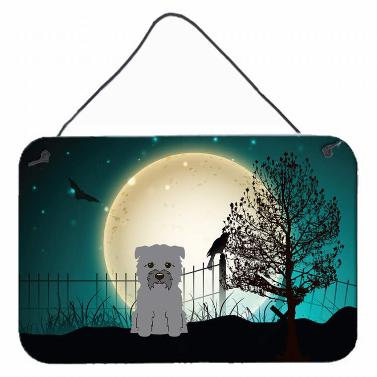 Halloween Scary Design with Dog Wall or Door Hanging Prints - 638508442529