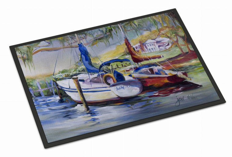 Sailboat Art by Jean McKee Mat - 615872941292