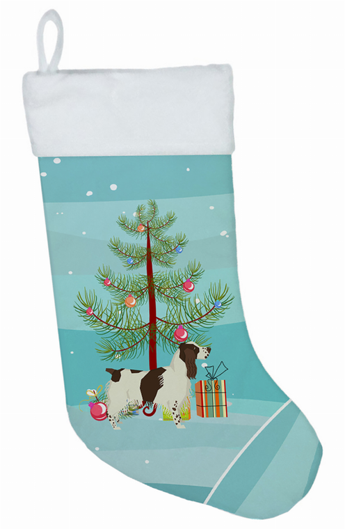 Christmas Tree and Dog on Christmas Stocking - 194030055779