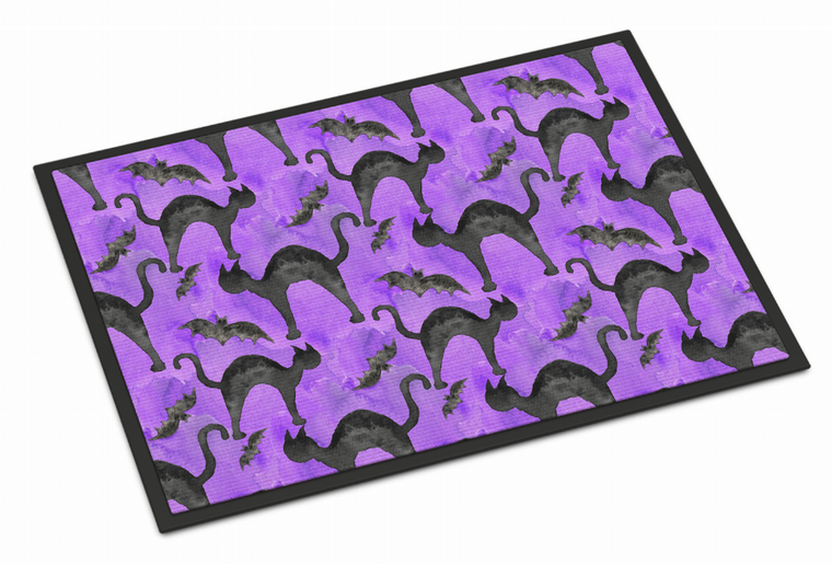 Halloween Watercolor Artwork Indoor or Outdoor Mat - 638508881007