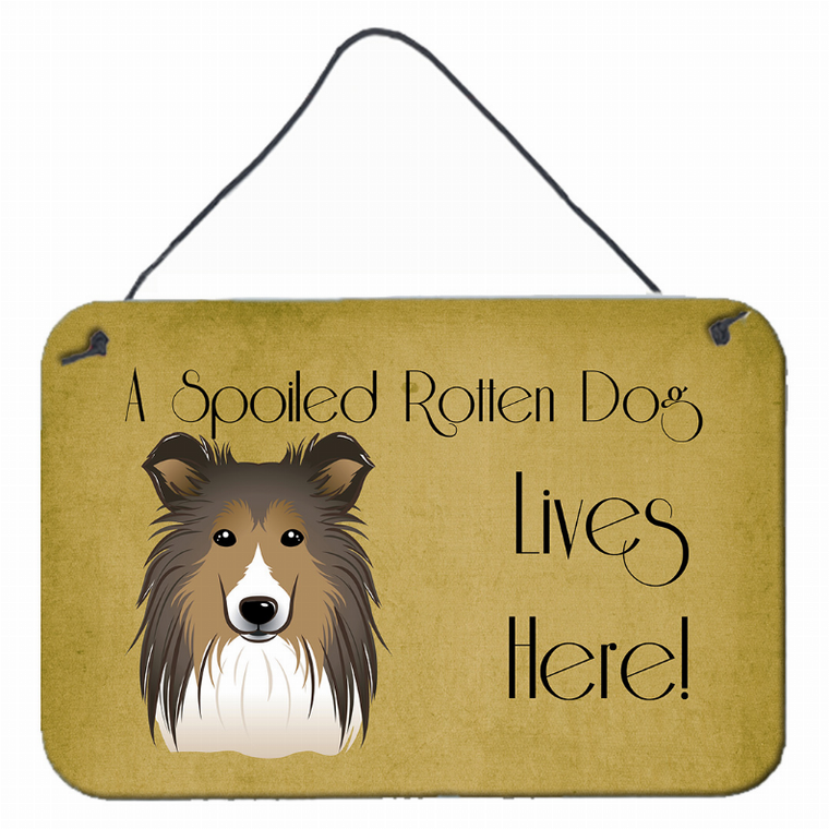 Dog Lives Here Design Wall or Door Hanging Prints - 638508005298