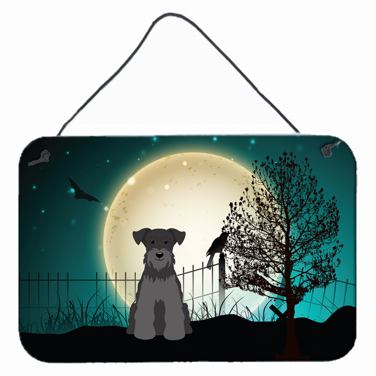 Halloween Scary Design with Dog Wall or Door Hanging Prints - 638508442444