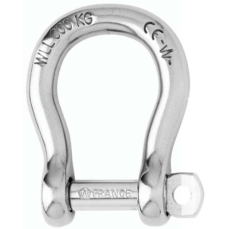 Wichard Self-Locking Bow Shackle - Diameter 8mm - 5/16" - 768536012446