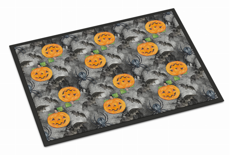 Halloween Watercolor Artwork Indoor or Outdoor Mat - 638508879011