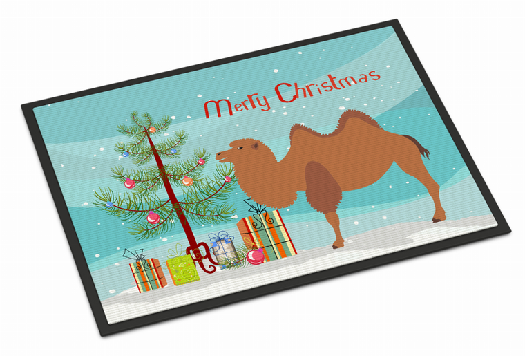 Arabian Camel Dromedary Christmas Indoor or Outdoor Mat - 652259122172