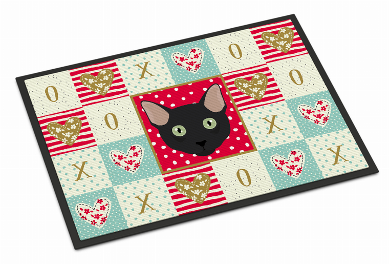 Cat Face XOXO Mat - 194030292044