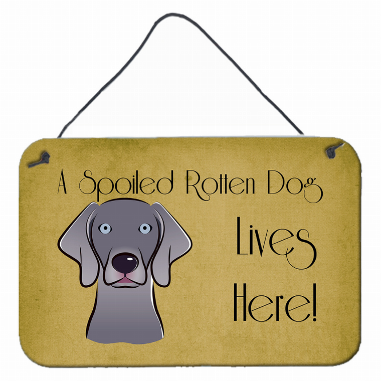 Dog Lives Here Design Wall or Door Hanging Prints - 638508005182