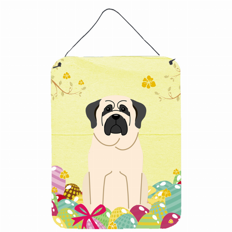 Easter Eggs Design with Dog Wall or Door Hanging Prints - 638508756206