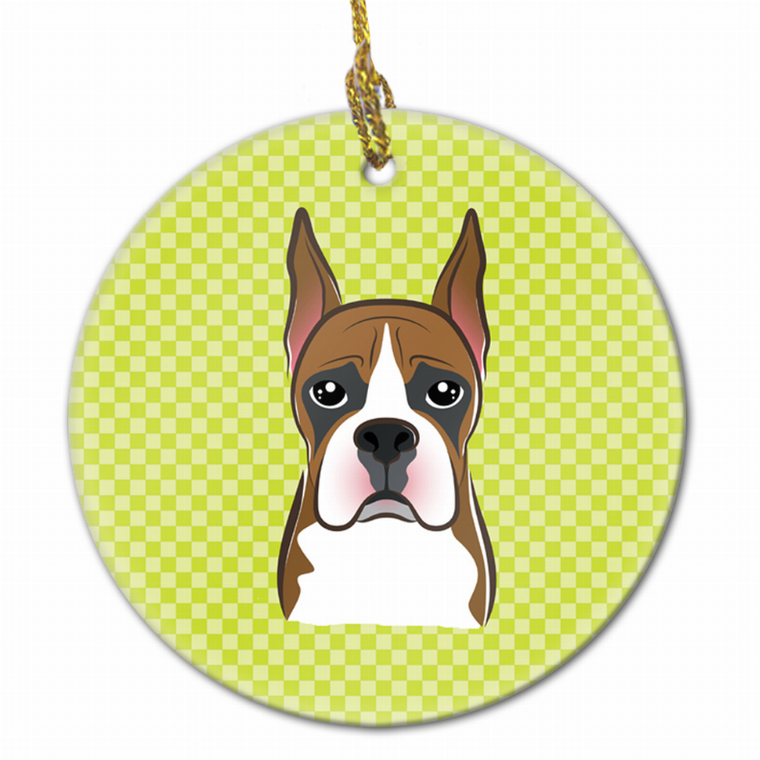 Dog Portrait on Ceramic Ornament - 615872908660