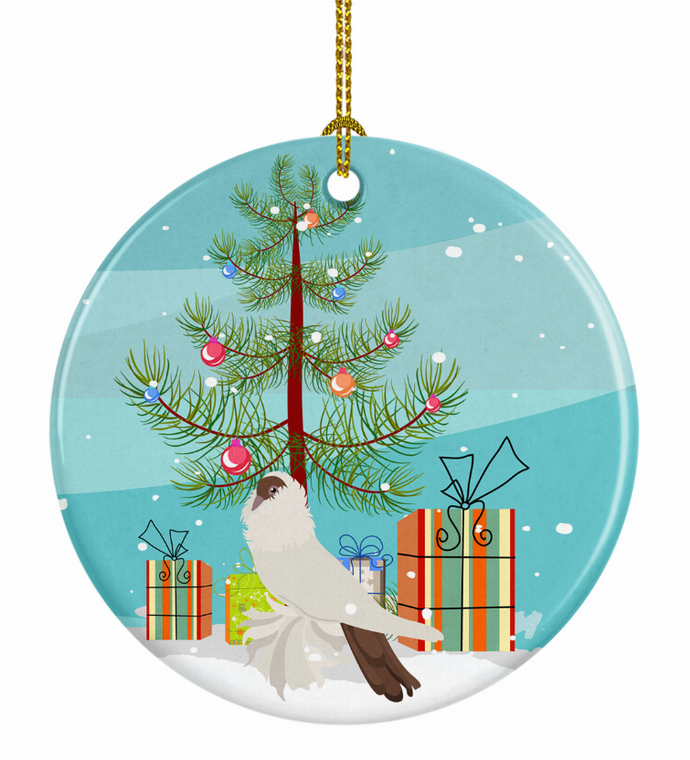 Doves & Pigeons Christmas Ceramic Ornament - 652259330553