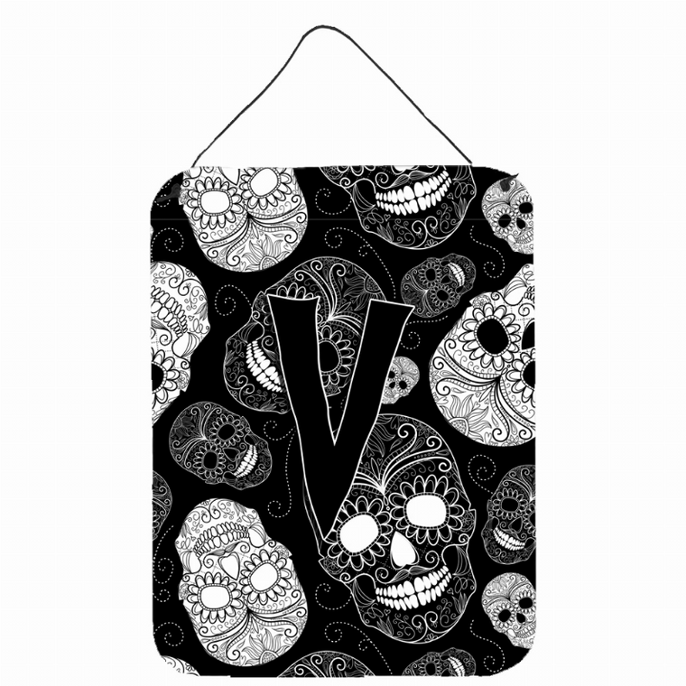 Letter Day of the Dead Skulls Wall or Door Hanging Prints - 638508029126