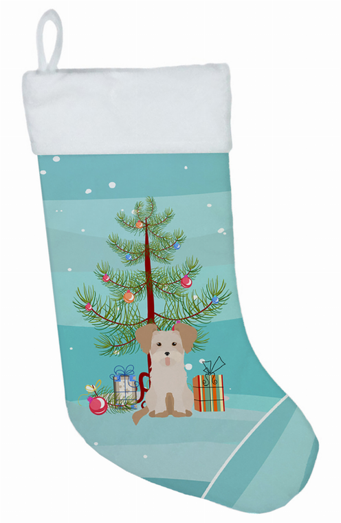 Christmas Tree and Dog on Christmas Stocking - 194030057025
