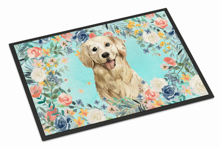 Dog Art Spring Flowers Mat - 194030029121