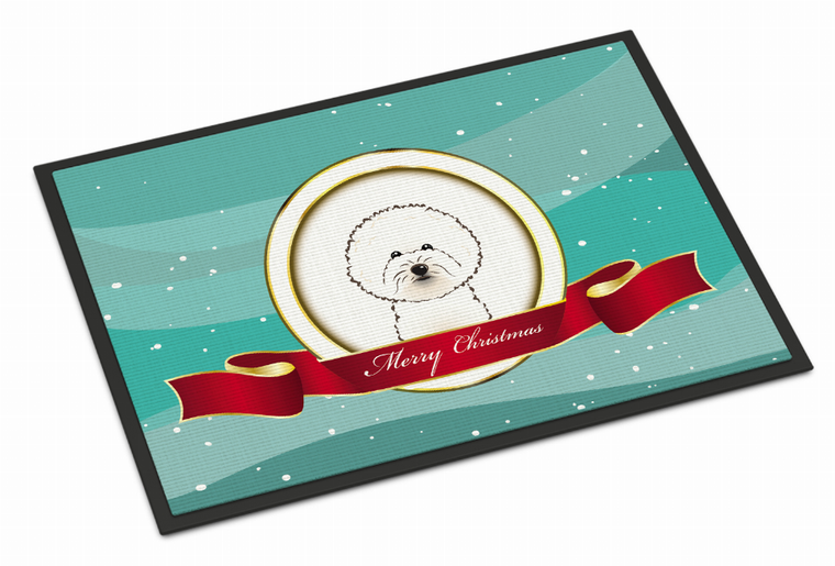 Merry Christmas Dog Art Indoor or Outdoor Mat - 638508098214
