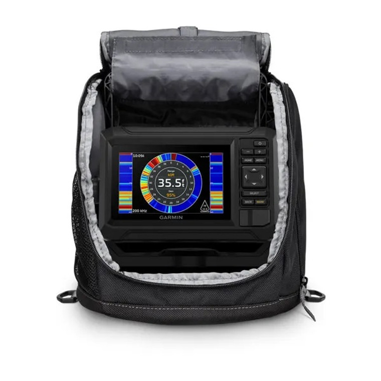 Garmin ECHOMAP™ UHD2 5" Ice Fishing Bundlew/ECHOMAP™ UHD2 53cv & Dual Beam-IF Transducer - 753759304348