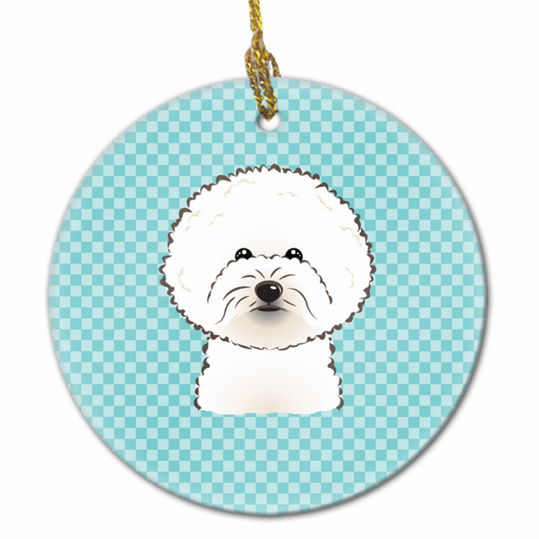Dog Portrait on Ceramic Ornament - 615872907366