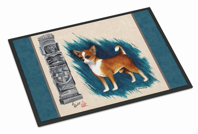 Dog Breed Art Themed Indoor or Outdoor Mat - 638508060297