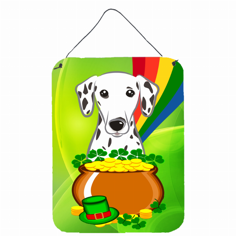 St. Patrick's Day Design with Dog Wall or Door Hanging Prints - 638508211118