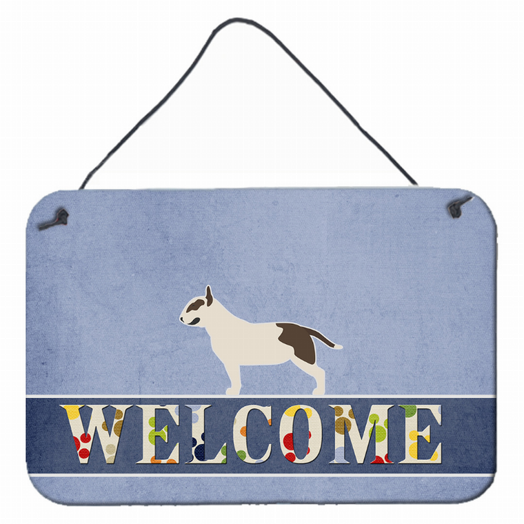 Welcome Sign with Dog Wall or Door Hanging Prints - 638508693747