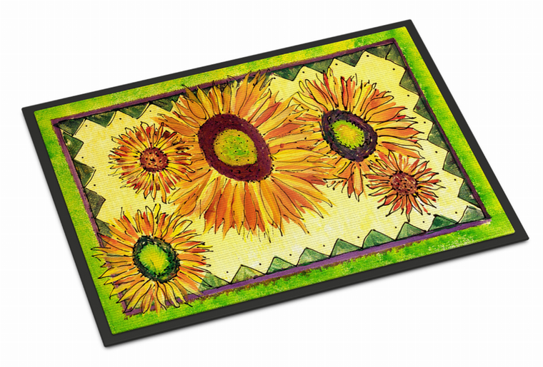 Flower Indoor or Outdoor Mat - 705332196147