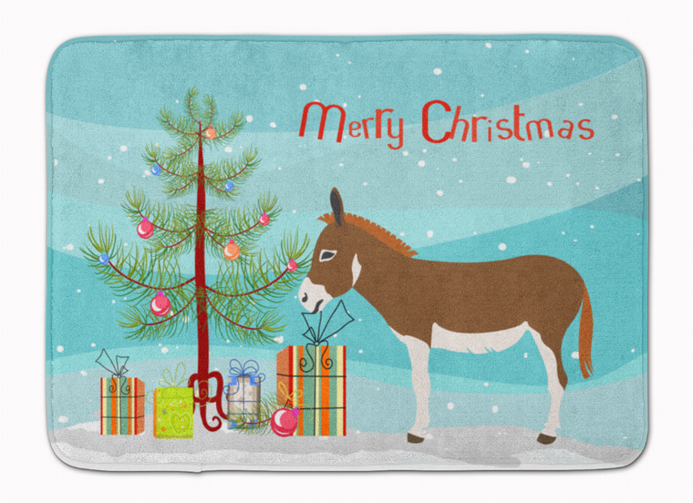 Donkeys & Mules Christmas Machine Washable Memory Foam Mat - 652259131167