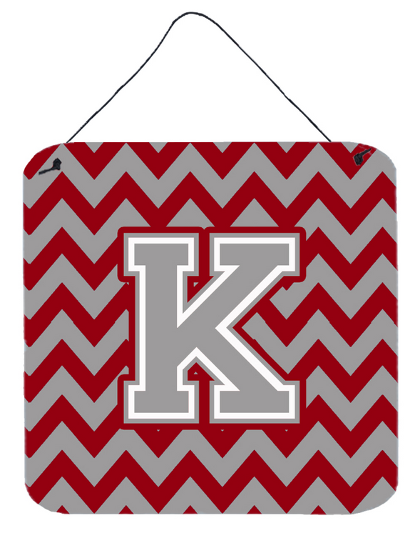 Monogram Letter Chevron Wall or Door Hanging Prints - 638508294951