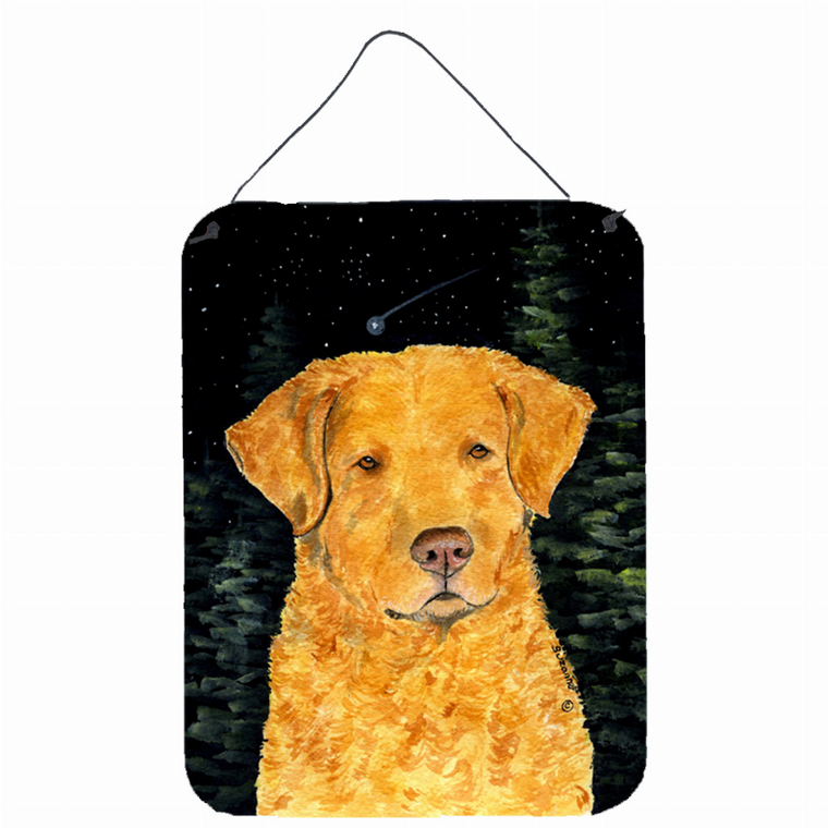 Starry Night Dog Art Wall or Door Hanging Prints - 615872612390