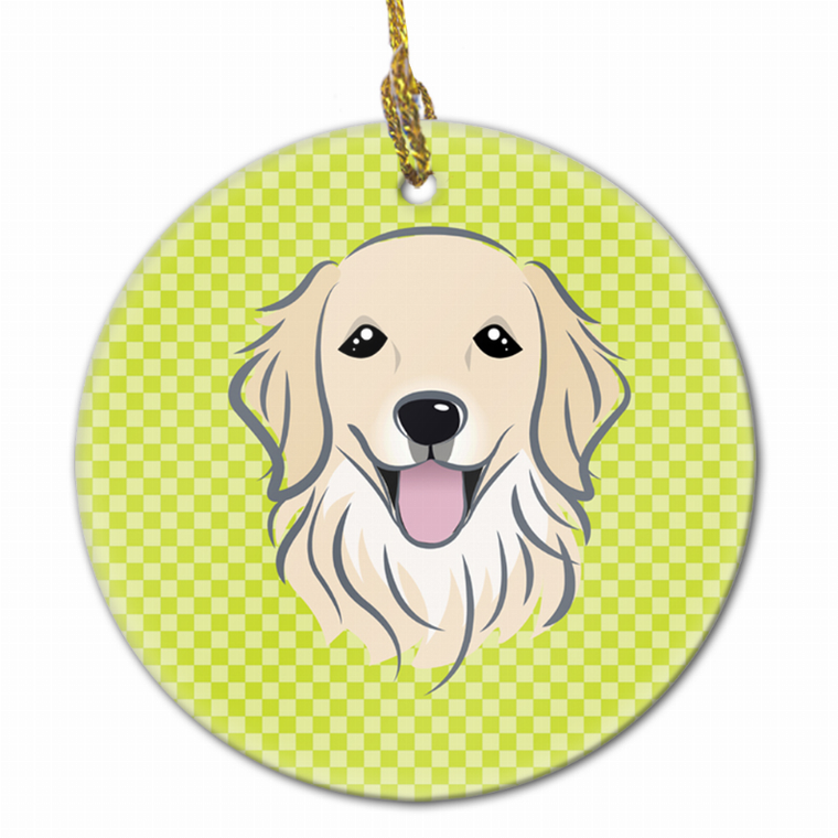 Dog Portrait on Ceramic Ornament - 615872908486