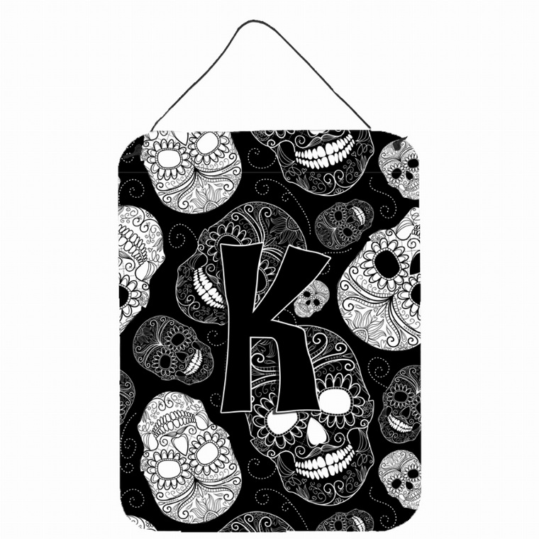 Letter Day of the Dead Skulls Wall or Door Hanging Prints - 638508029010