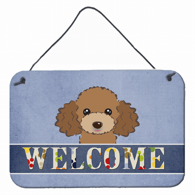 Welcome Design with Dog Wall or Door Hanging Prints - 638508001092