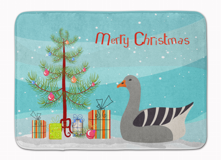 Goose Christmas Machine Washable Memory Foam Mat - 652259131624