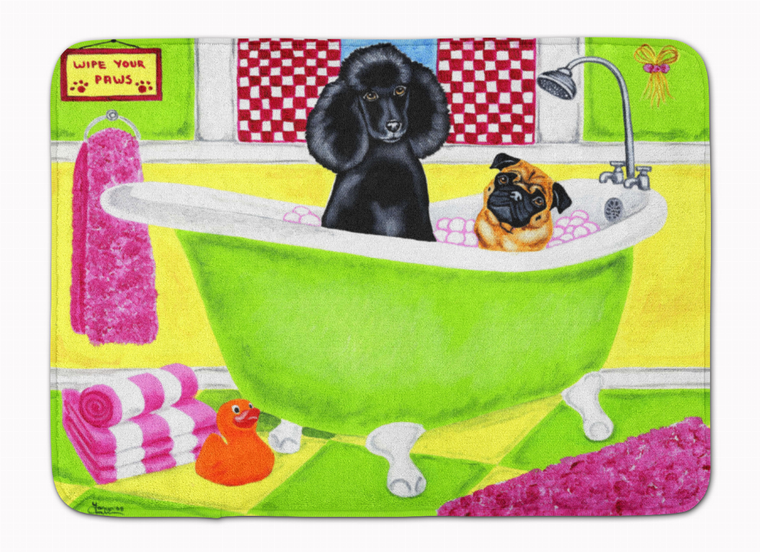 Dog Art Machine Washable Memory Foam Mat - 638508630728