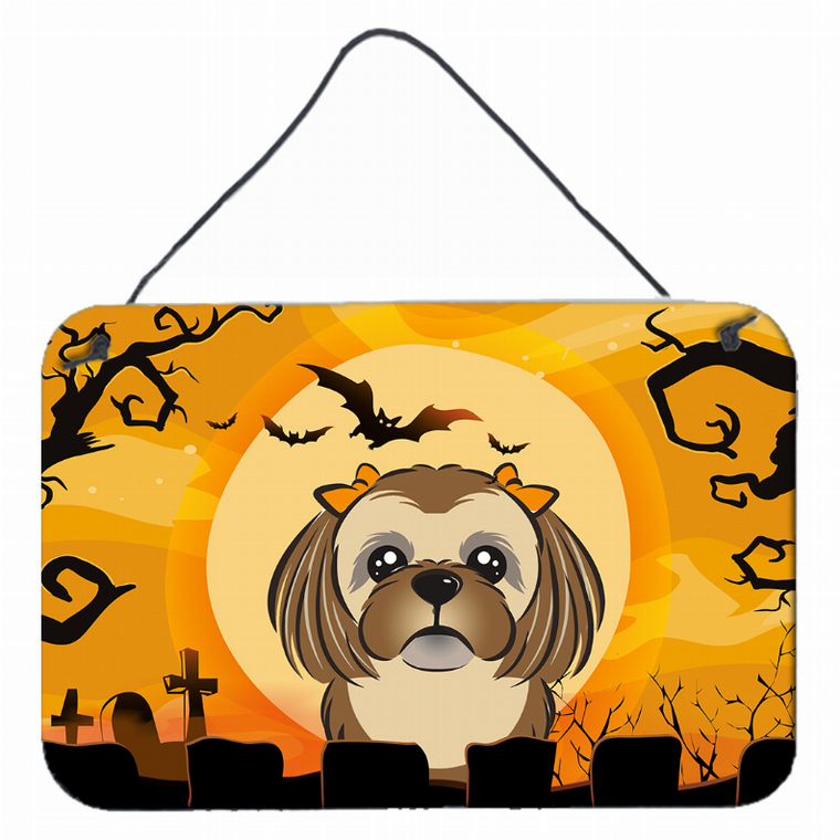 Halloween Design with Dog Wall or Door Hanging Prints - 638508128928