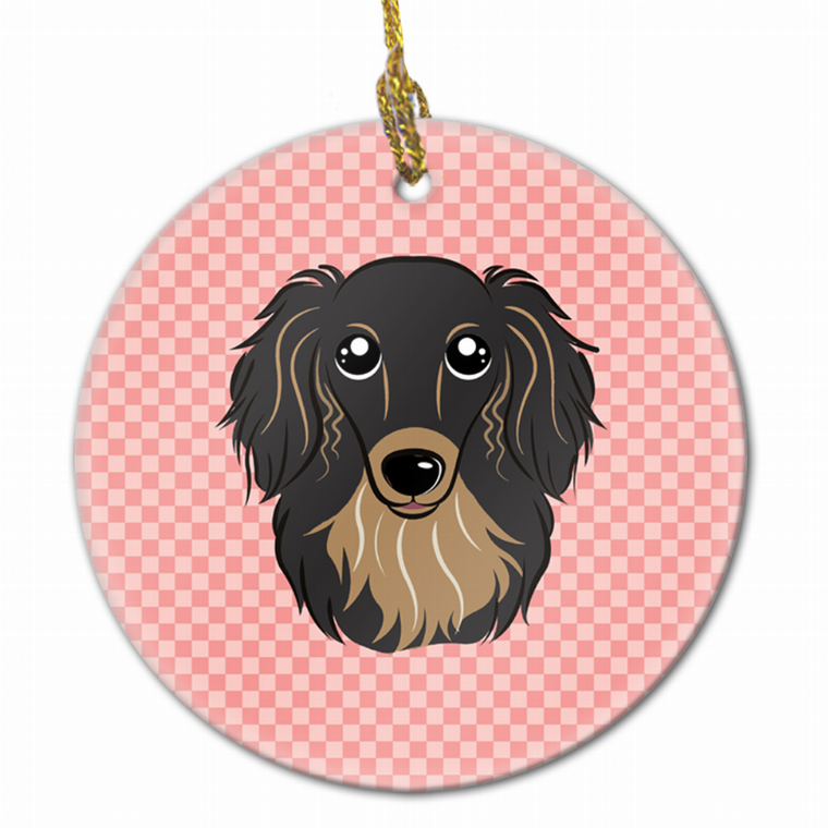 Dog Portrait on Ceramic Ornament - 615872907946