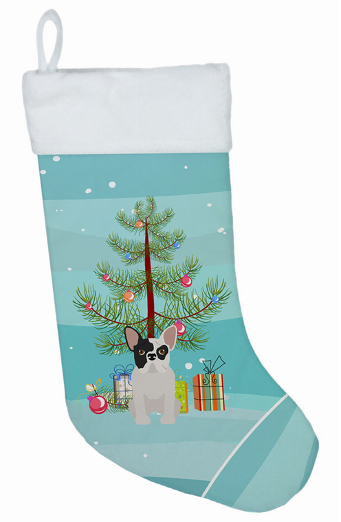 Christmas Tree and Dog on Christmas Stocking - 194030055403