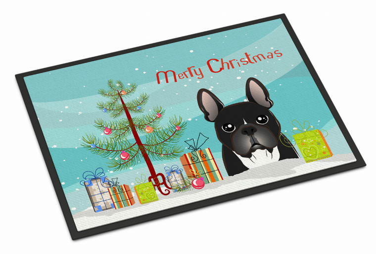 Christmas Tree Dog Art Indoor or Outdoor Mat - 638508147028