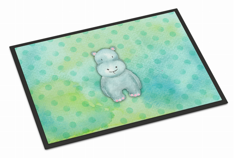 Polkadot Animal Watercolor Indoor or Outdoor Mat - 638508836977