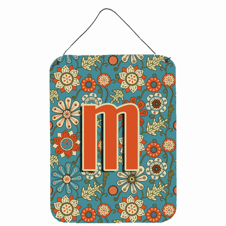 Flowers Initial Wall or Door Hanging Prints - 638508030078
