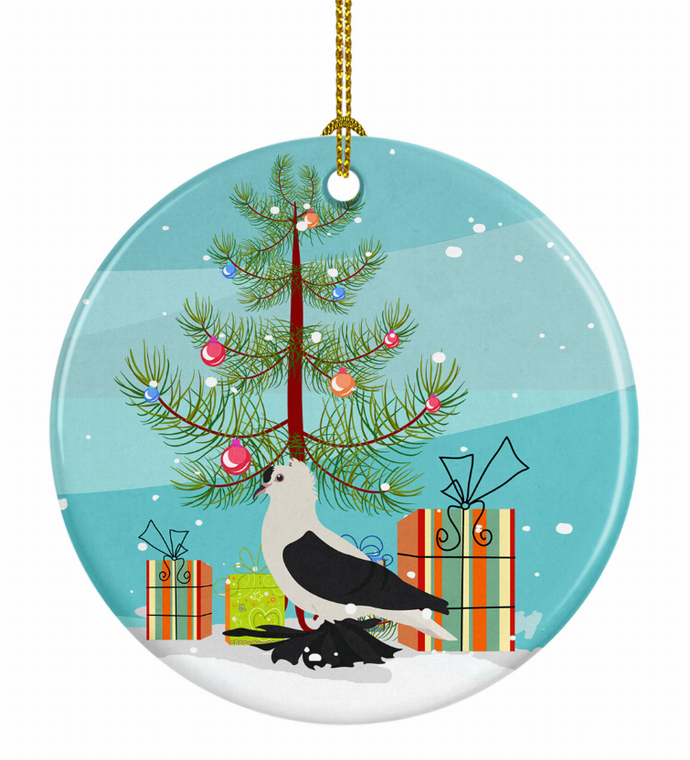 Doves & Pigeons Christmas Ceramic Ornament - 652259330577
