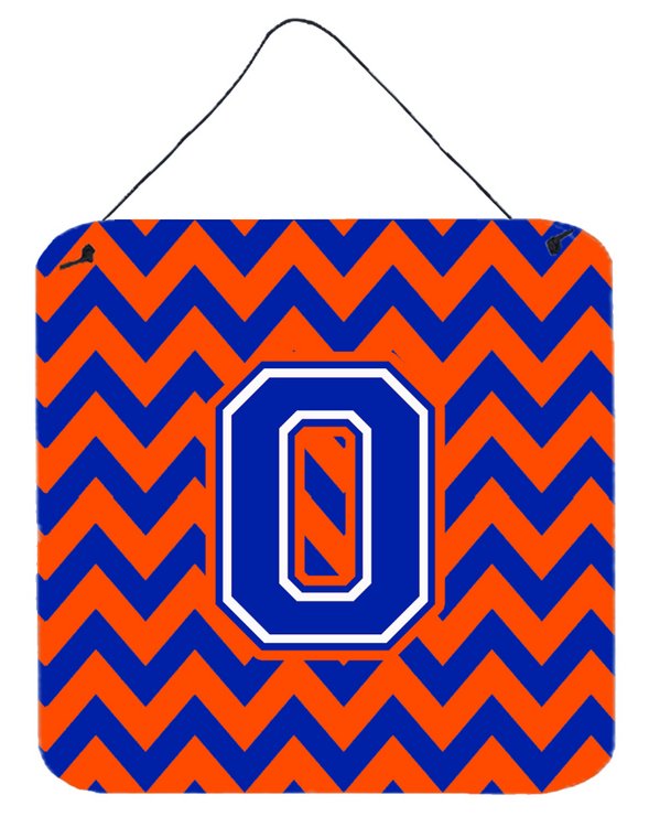 Monogram Letter Chevron Wall or Door Hanging Prints - 638508295248