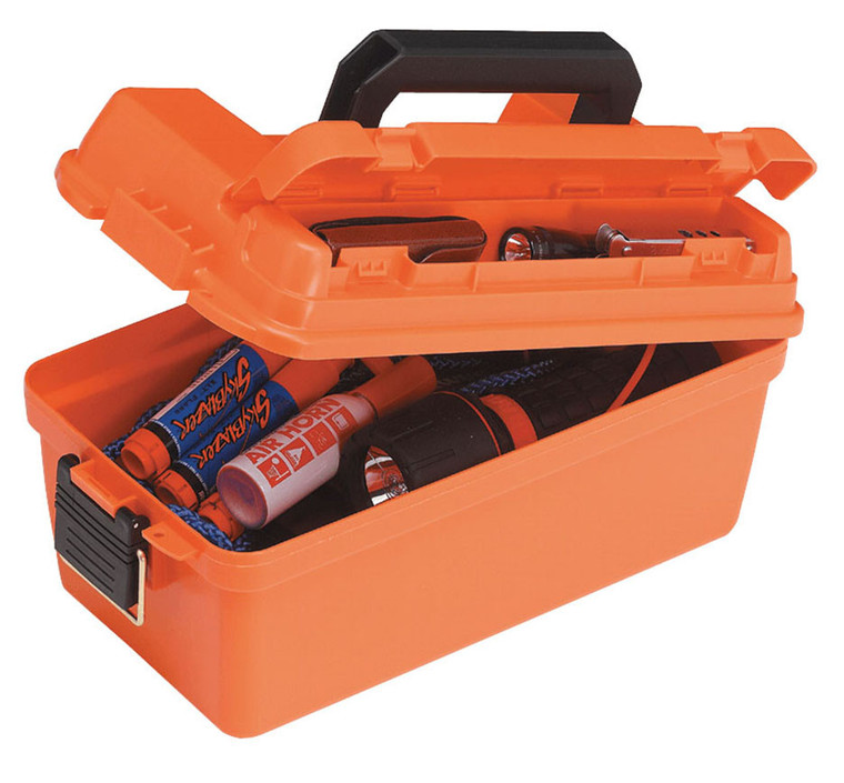 Plano Orange Emergency Supply Box - Shallow - 024099514125 - 024099514125