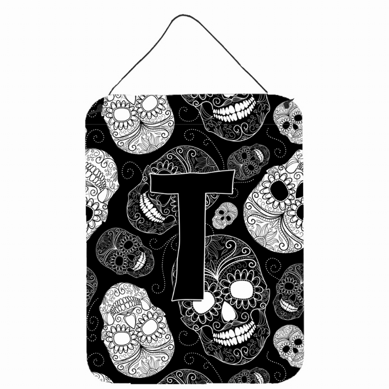Letter Day of the Dead Skulls Wall or Door Hanging Prints - 638508029102